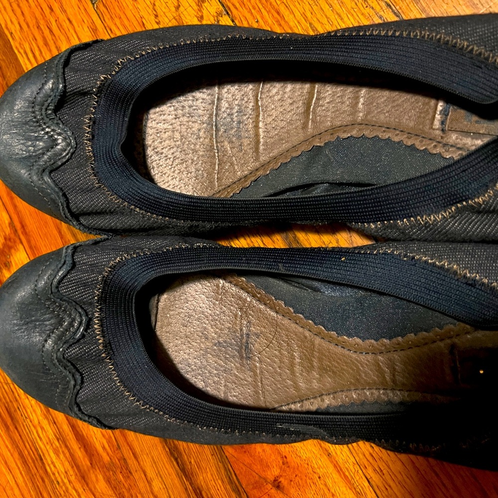 Diesel denim style size 10 flats